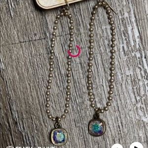 Pink panache earrings